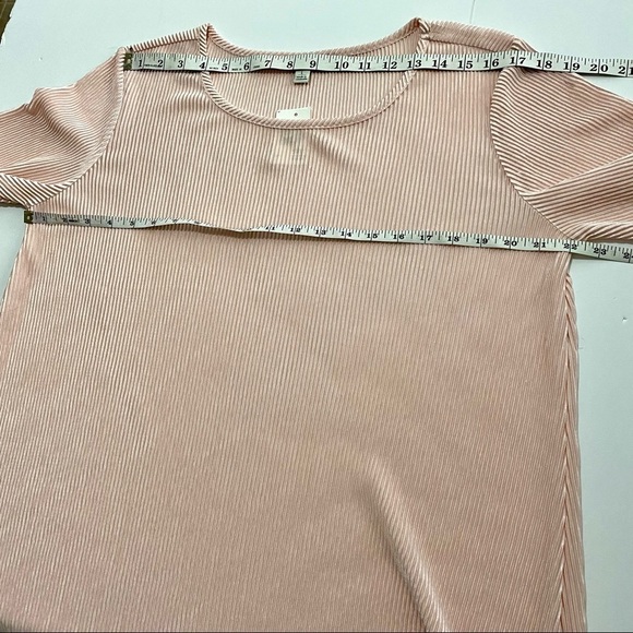 Cato Pink Flare Bell Sleeve Blouse Large - Picture 9 of 11